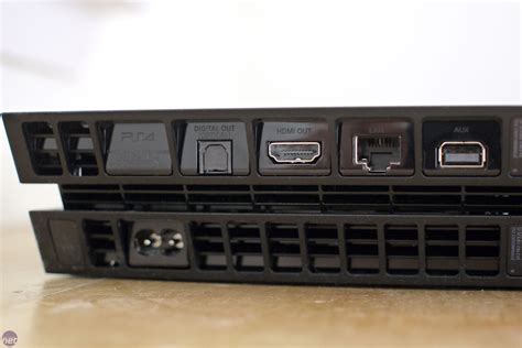 ps4 usb ports in rear.